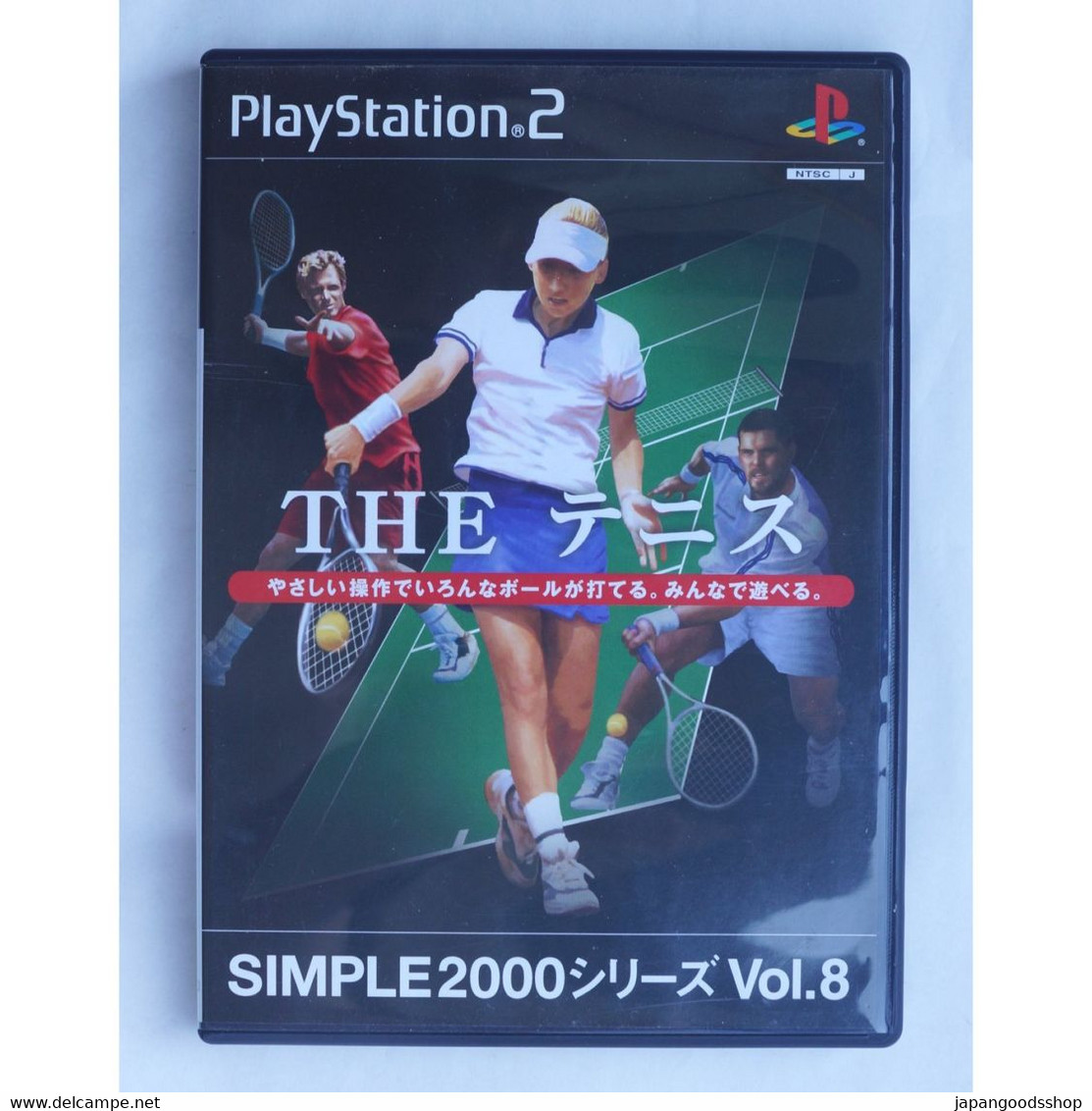 PS2 Japanese :Simple 2000 Series Vol. 8: The Tennis SLPM-62219 - Playstation 2