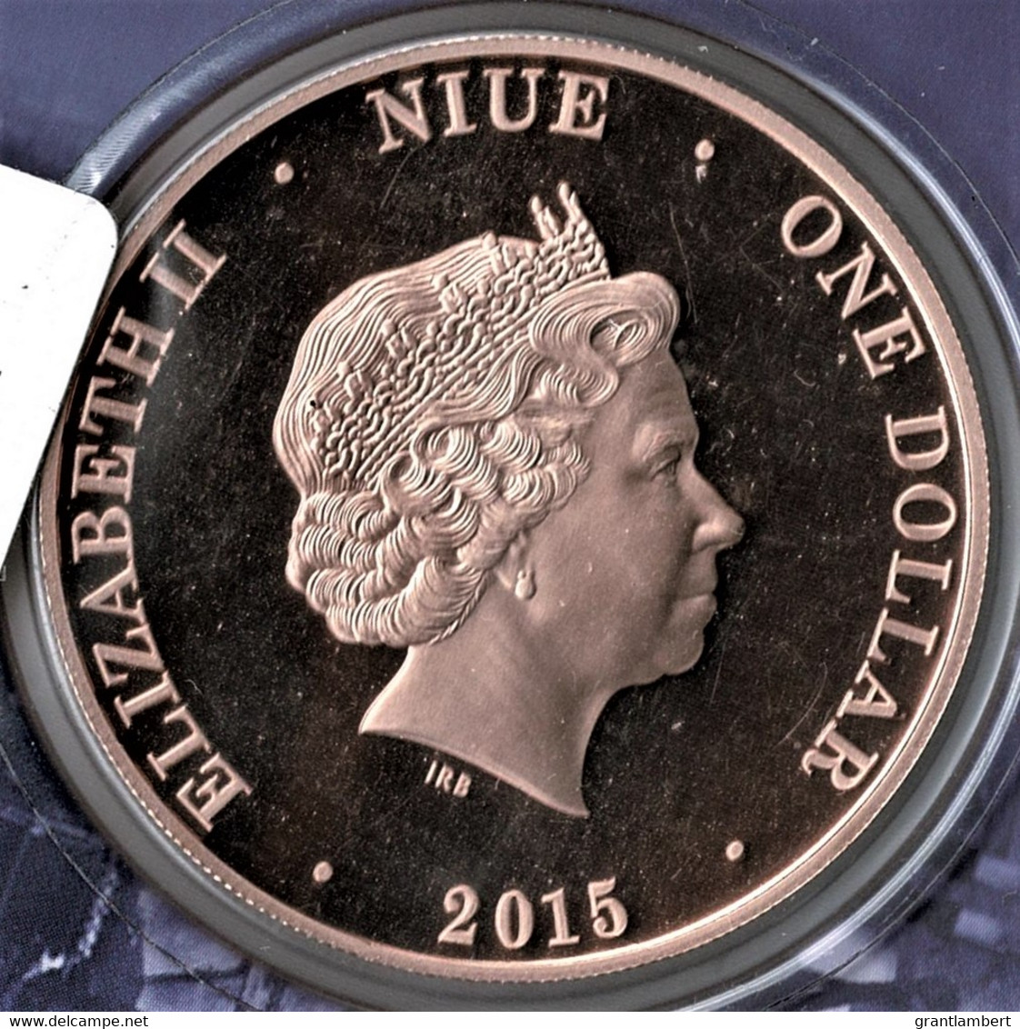 Niue 2015 One Dollar & Penny Proof - A Legal Tender Tribute In Card - Niue