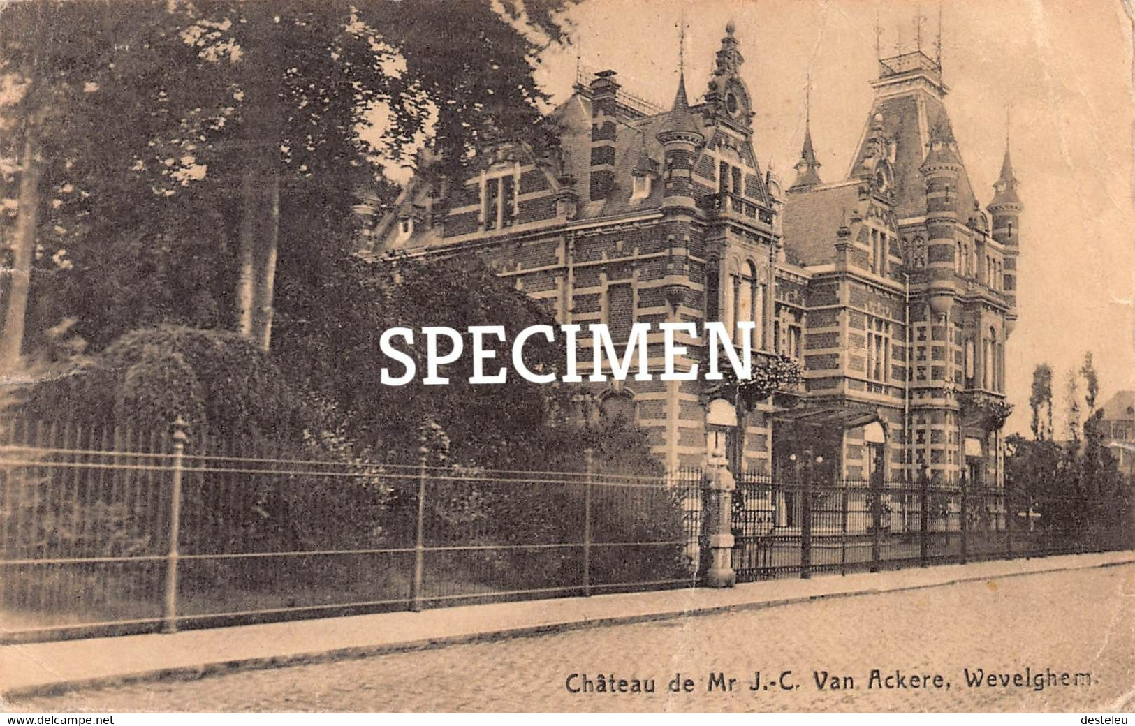 Château De Mr J.C. Van Ackere - Wevelgem - Wevelgem