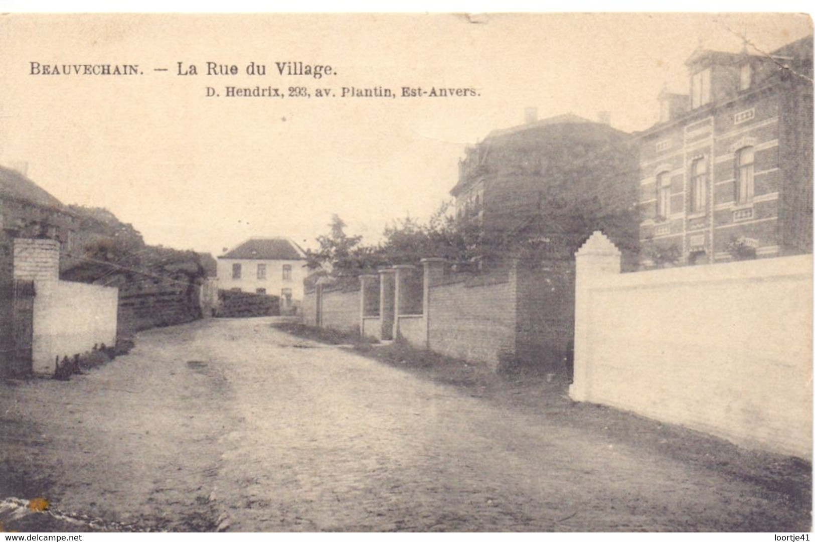 PK - Beauchevain Bevekom - La Rue Du Village - Bevekom