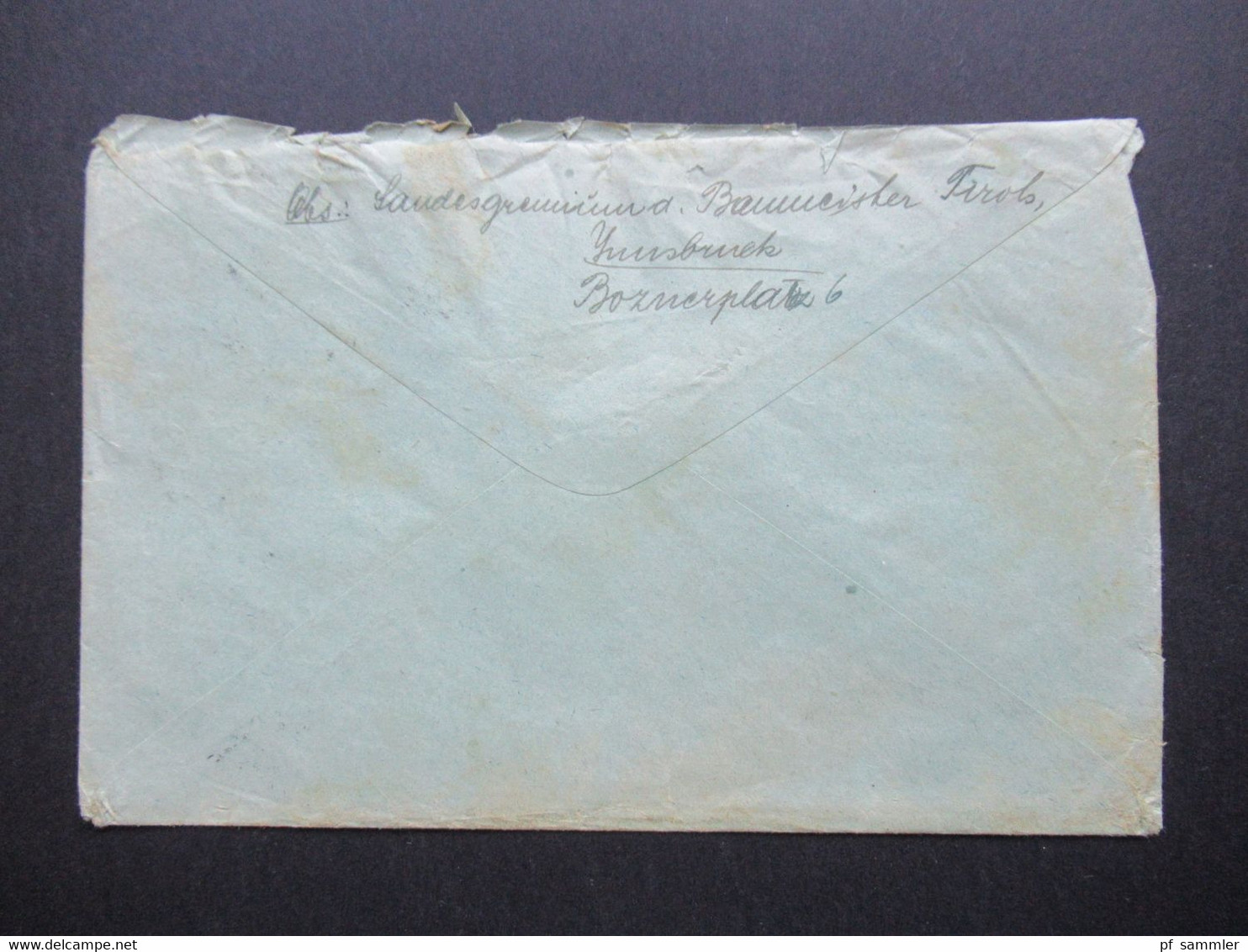 Österreich 1935 Freimarken Österreichische Volkstrachten MiF Nr.573,575 U. 579 Einschreiben Innsbruck 2 Nach Knittelfeld - Covers & Documents