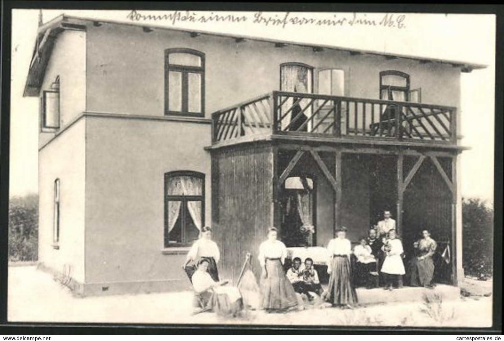 AK Dahme I. H., Gasthaus Villa Cordes - Dahme