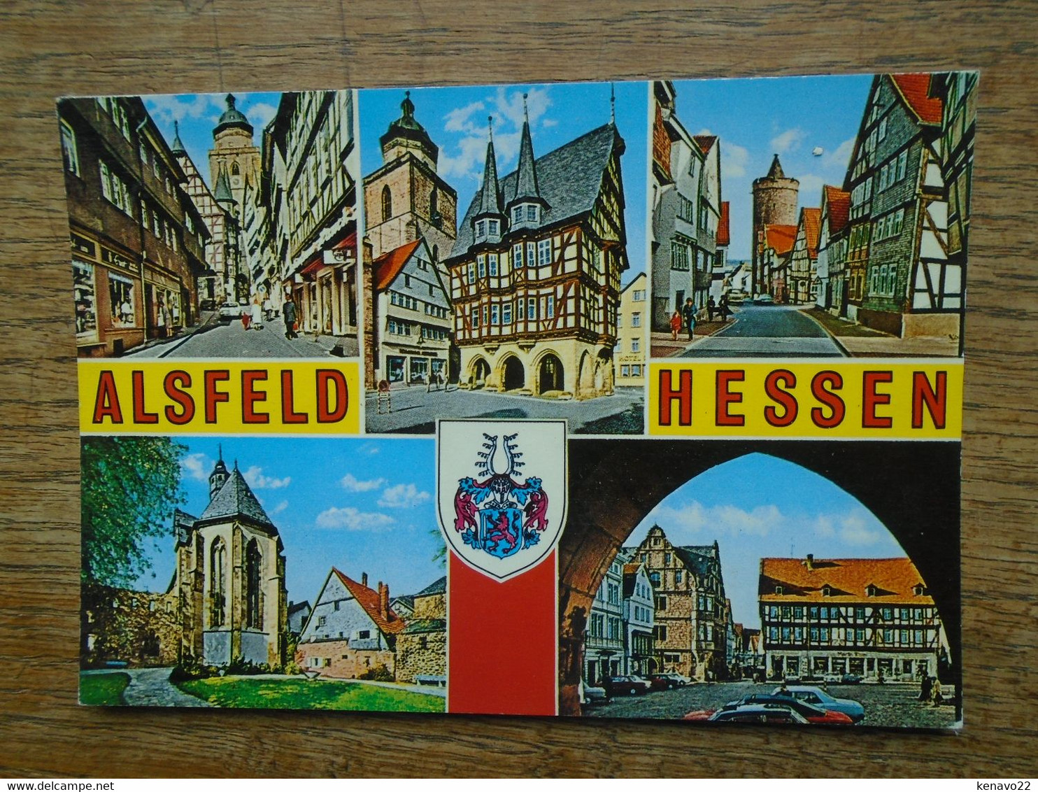 Allemagne , Alsfeld Hessen "" Beaux Timbres Et Cachets "" - Alsfeld