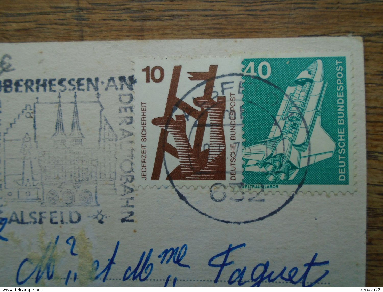 Allemagne , Alsfeld Hessen "" Beaux Timbres Et Cachets "" - Alsfeld