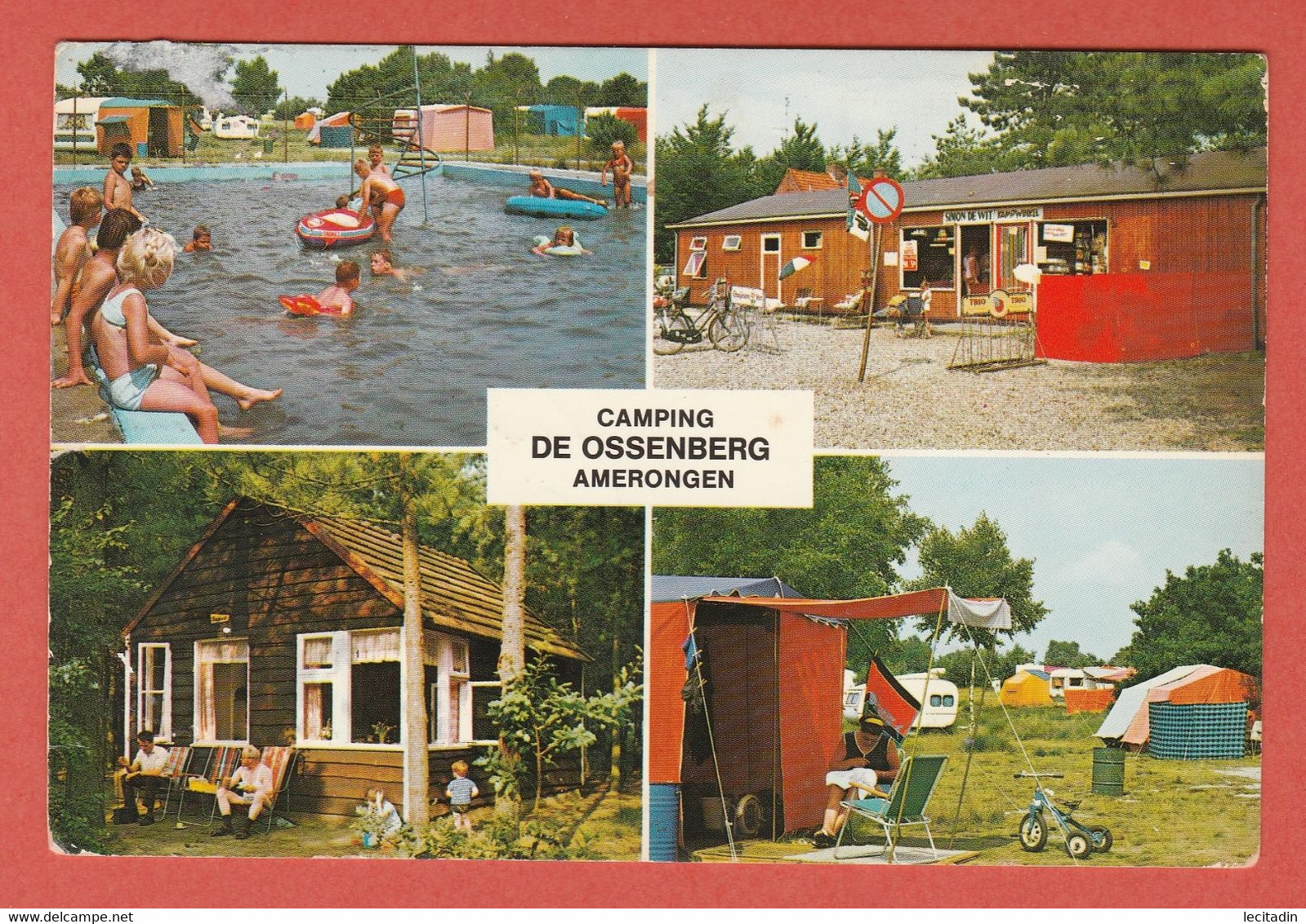 CP EUROPE PAYS BAS HOLLANDE UTRECHT AMERONGEN 1 Camping " DE OSSENBERG " - Amerongen