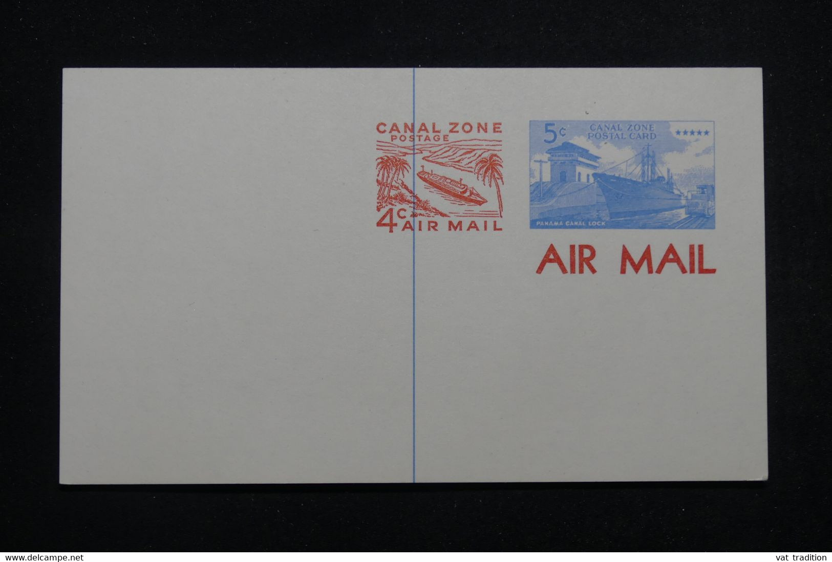 CANAL ZONE - Entier Postal Par Avion, Non Circulé - L 99430 - Zona Del Canale / Canal Zone