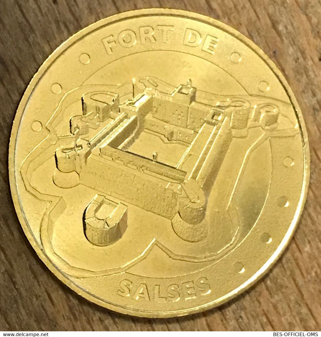 66 SALSES LE CHÂTEAU MDP 2019 MÉDAILLE SOUVENIR MONNAIE DE PARIS JETON TOURISTIQUE MEDALS COINS TOKENS - 2019