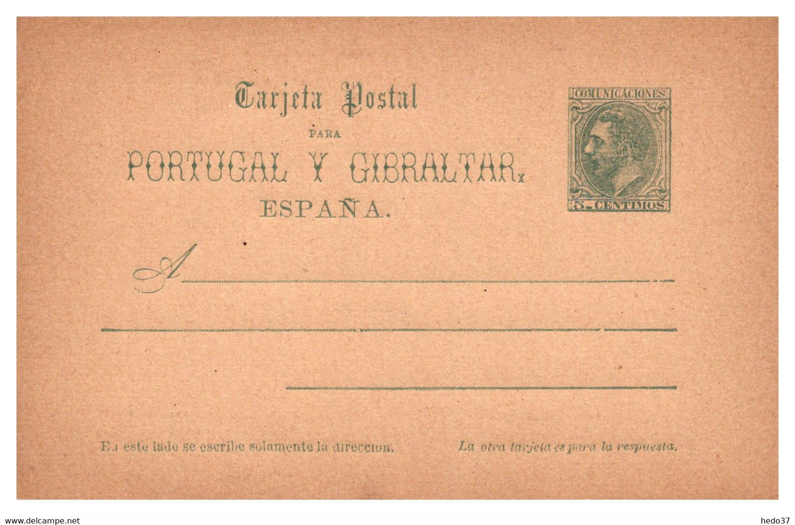 Espagne - Entiers Postaux - 1850-1931