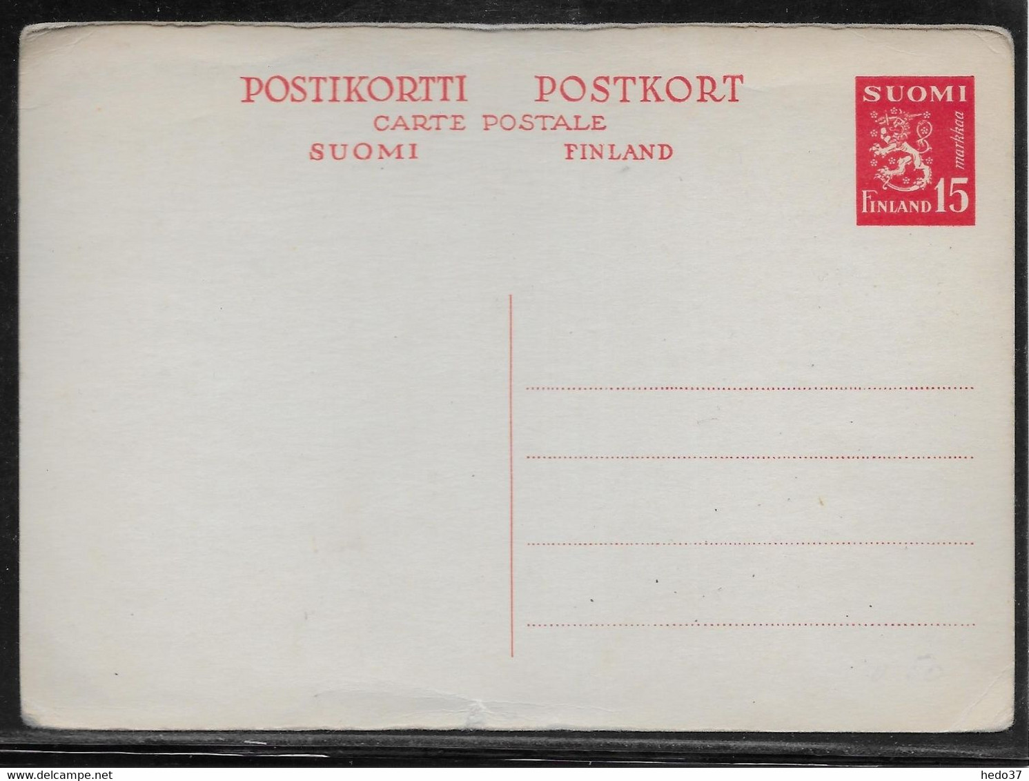 Finlande - Entiers Postaux - Postal Stationery