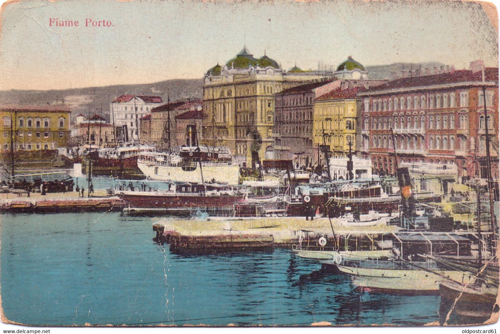 Konvolut 14 Seltene ALTE  AK  FIUME - Rijeka / Kroatien  - verschiedene Motive - 1900 bis 1920 ca.