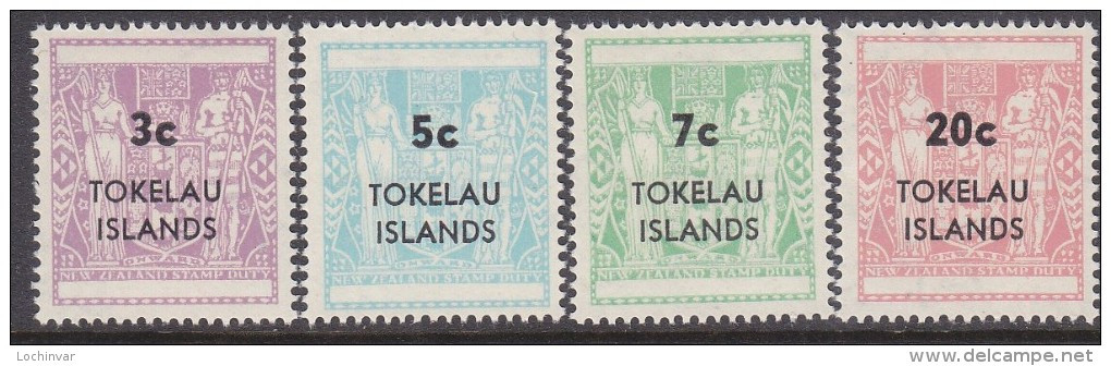 TOKELAU, 1968 ARMS TYPE OF NZ 4 MNH - Tokelau
