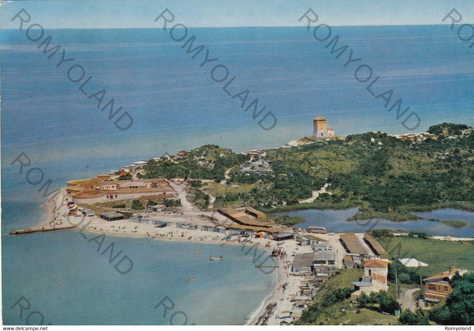 CARTOLINA  ANCONA, MARCHE,PORTONOVO,STORIA,MEMORIA,RELIGIONE,CULTURA,BELLA ITALIA,IMPERO ROMANO,VIAGGIATA 1972 - Ancona