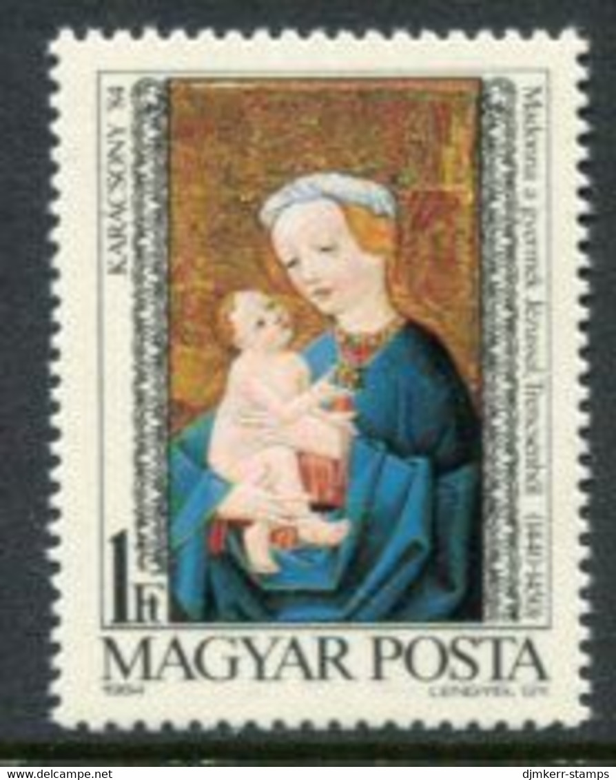 HUNGARY 1984 Christmas MNH /**.  Michel 3717 - Unused Stamps