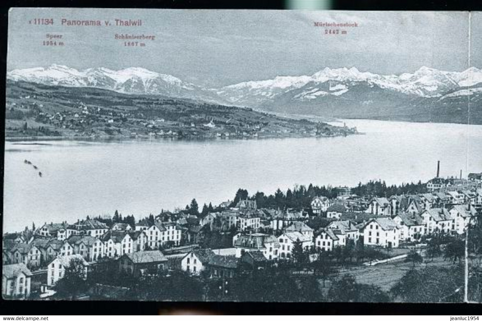 THALWIL CARTE PANORAMIQUE - Thal