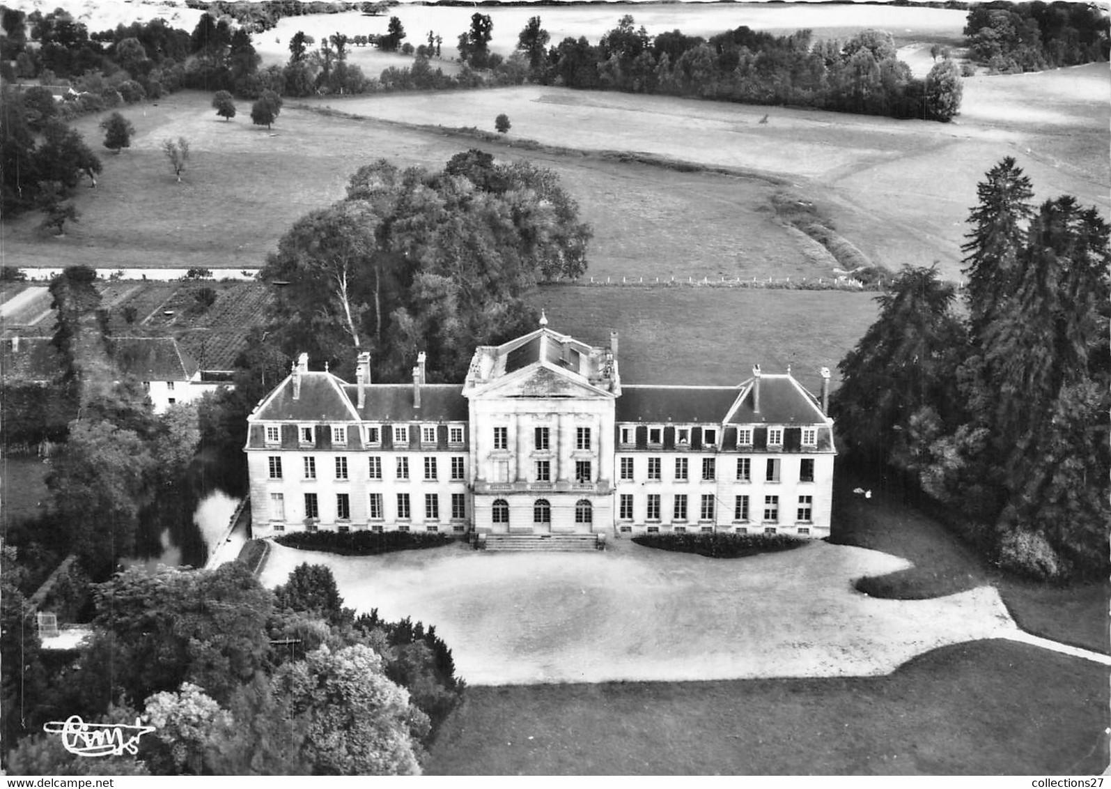 61-COURTOMER- VUE AERIENNE LE CHATEAU - Courtomer