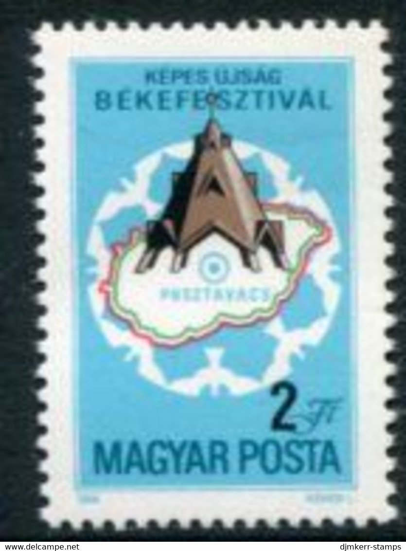 HUNGARY 1984 Peace Festival MNH / **.  Michel 3690 - Unused Stamps