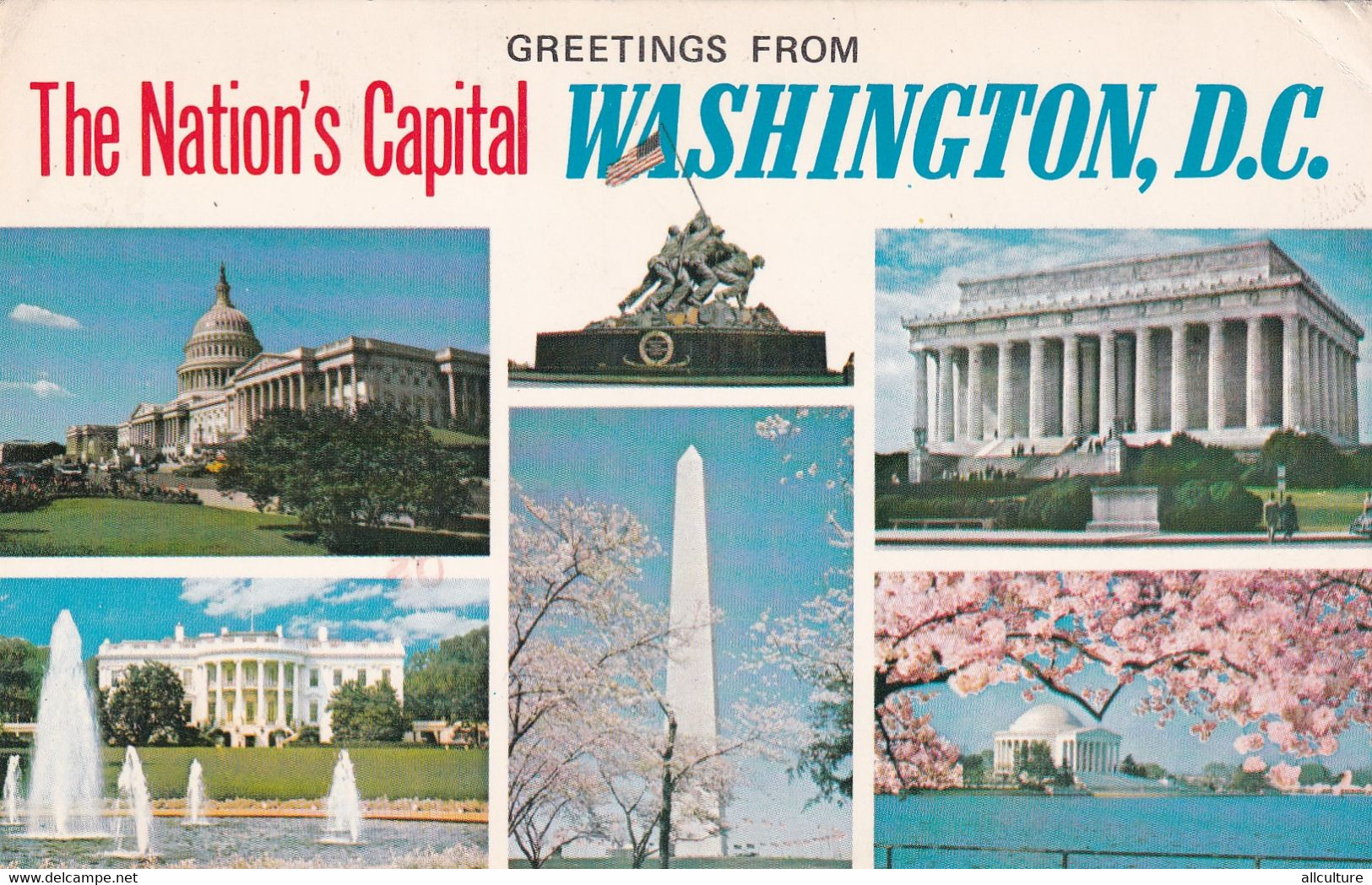 A8184 - WASHINGTON D.C. US CAPITOL, WHITE HOUSE,MONUMENTS, LINCOLN MEMORIAL, 1979 AIR MAIL USA STAMPS, SENT TO ROMANIA - Lettres & Documents