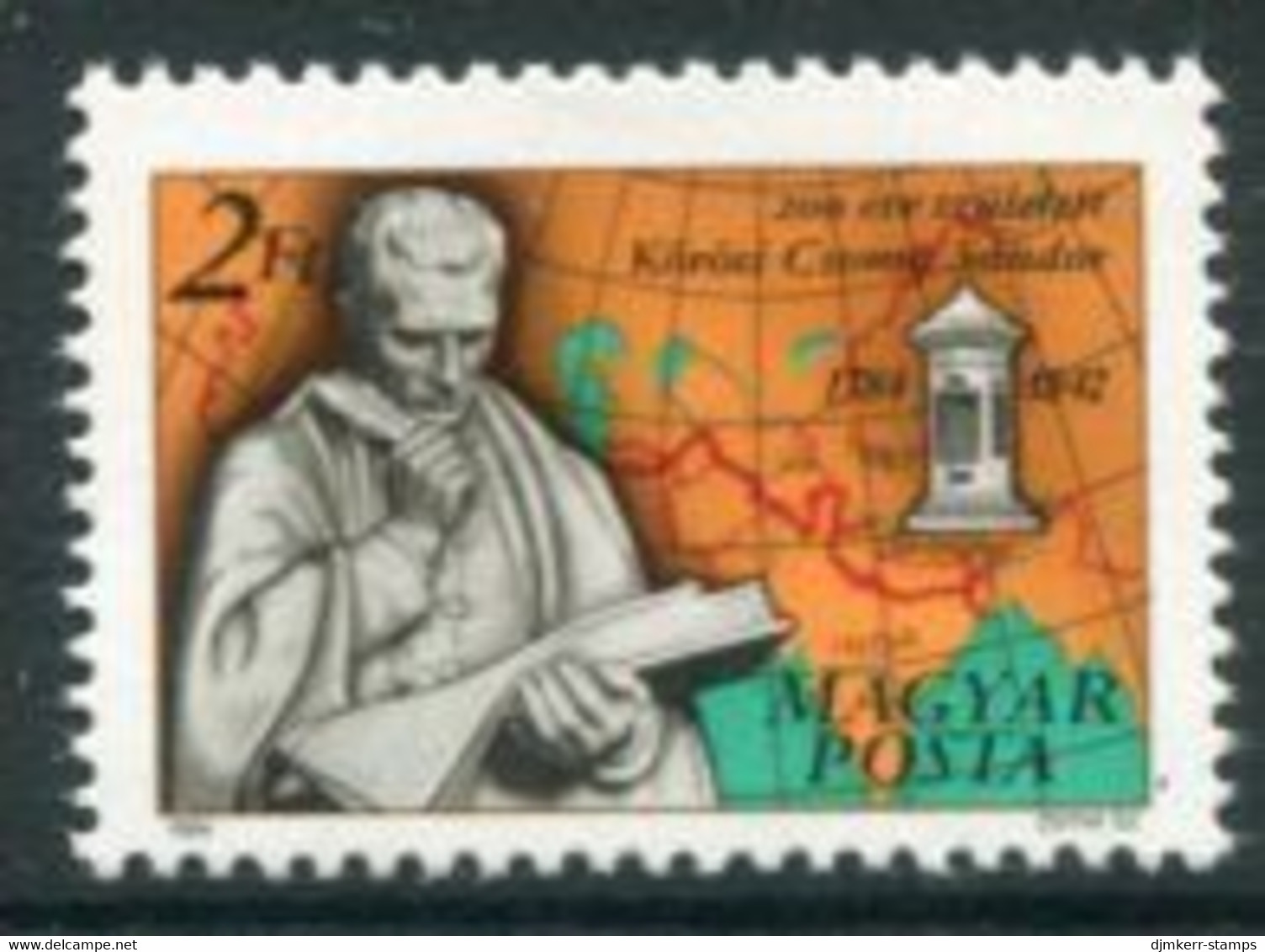 HUNGARY 1984 Csoma Bicentenary MNH / **.  Michel 3667 A - Unused Stamps