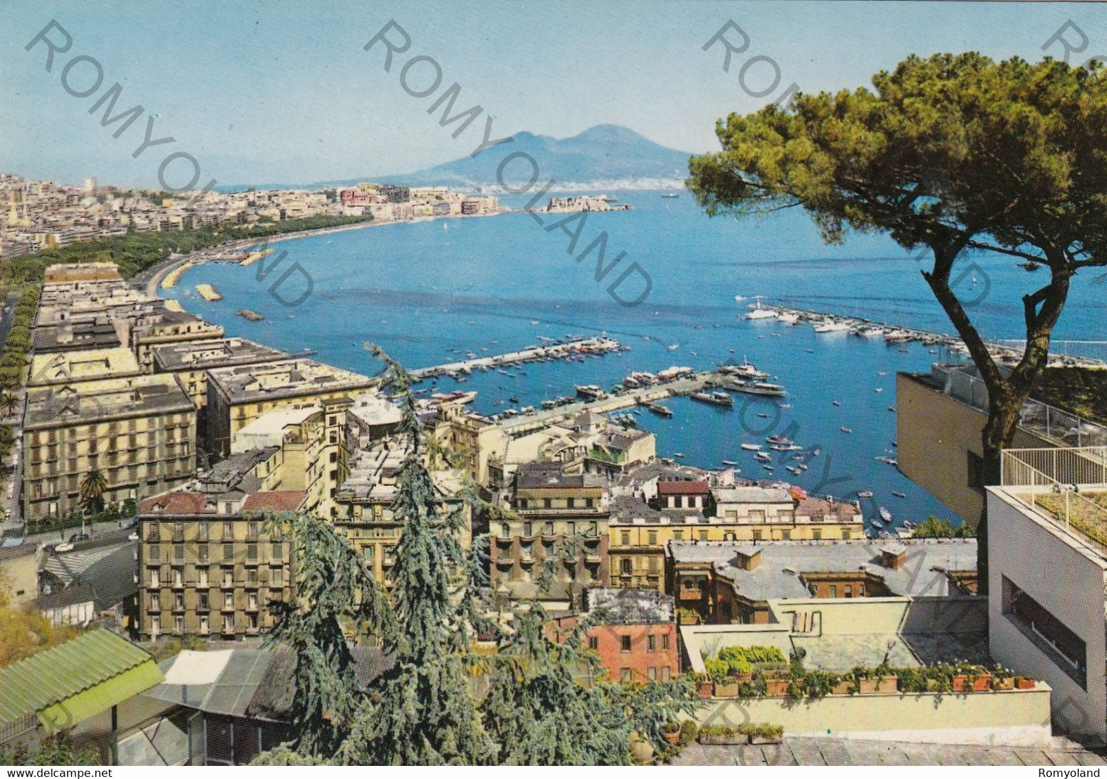 CARTOLINA  NAPOLI,CAMPANIA,PANORAMA,BELLA ITALIA,MARE,SOLE,LUNGOMARE,CULTURA,STORIA,RELIGIONE,NON VIAGGIATA - Napoli