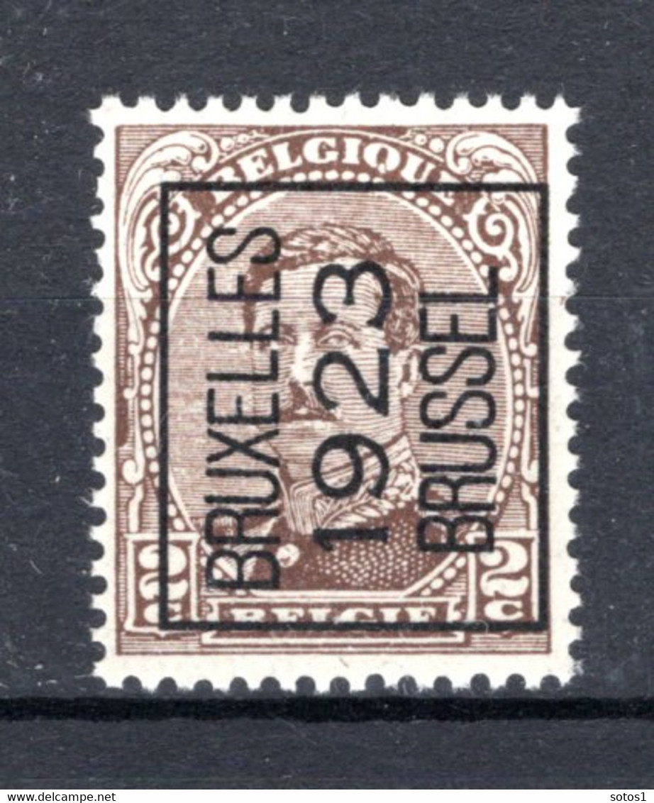 PRE69A-II MNH** 1923 - BRUXELLES 1923 BRUSSEL - Typo Precancels 1922-26 (Albert I)