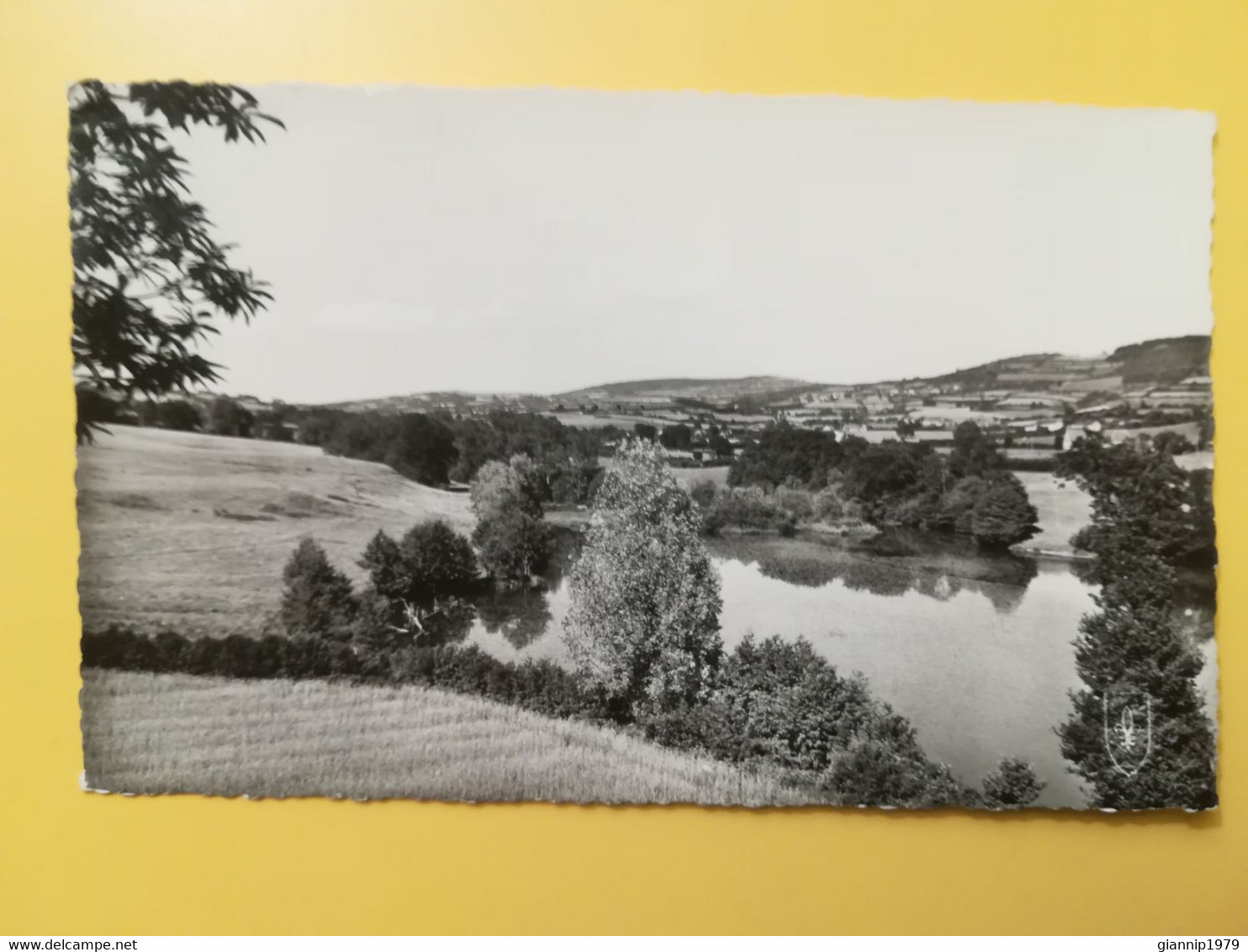 CARTOLINA POSTCARD FRANCIA FRANCE 1964 SAINT HONORE LES BAINS ETANG DE SEU BOLLO MARIANNE JEAN COCTEAU - Saint-Honoré-les-Bains