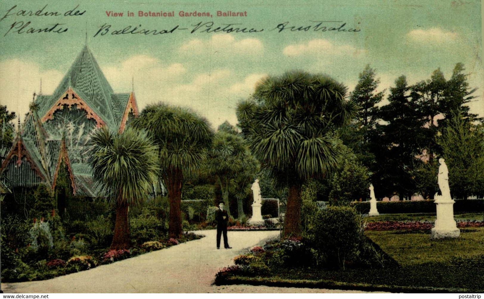 VIEW IN BOTANICAL GARDENS   BALLARAT  AUSTRALIA - Ballarat