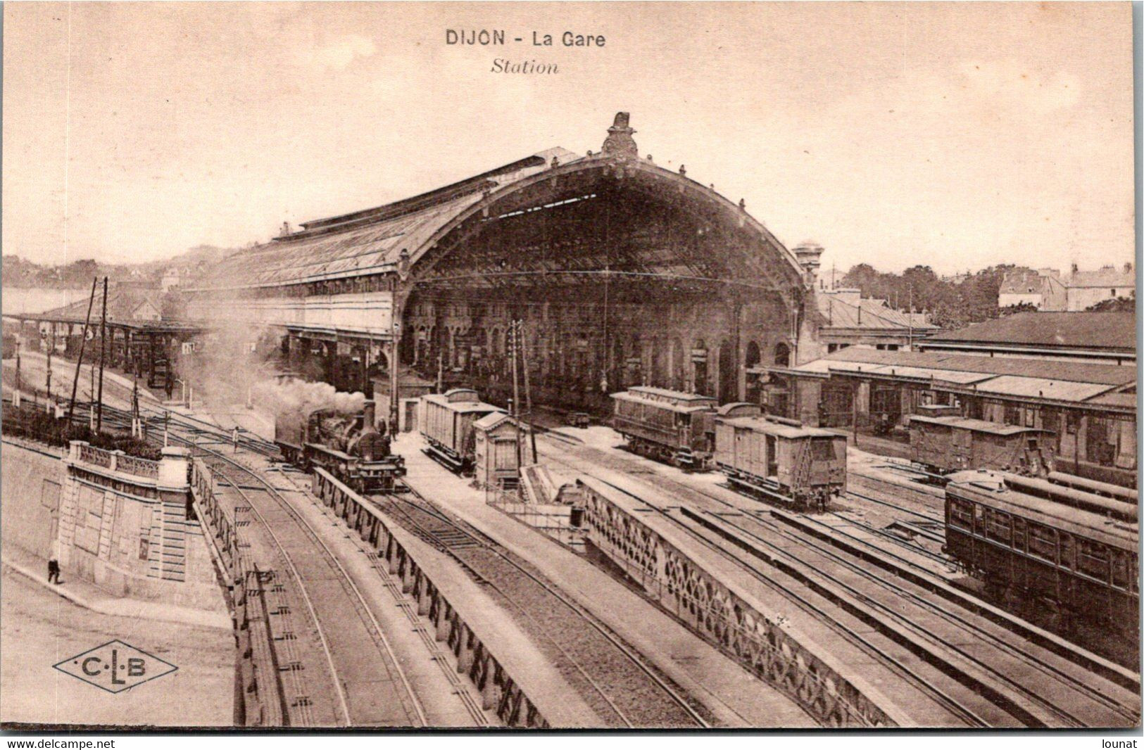 21 DIJON - La Station - Chemin De Fer   * - Dijon