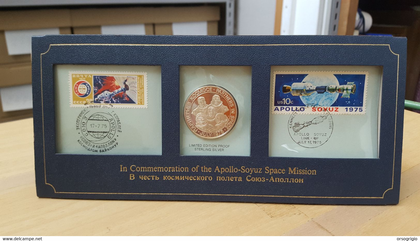 1975 - IN COMMEMORATION OF THE  APOLLO-SUYUZ SPACE MISSION 1975 - North  America