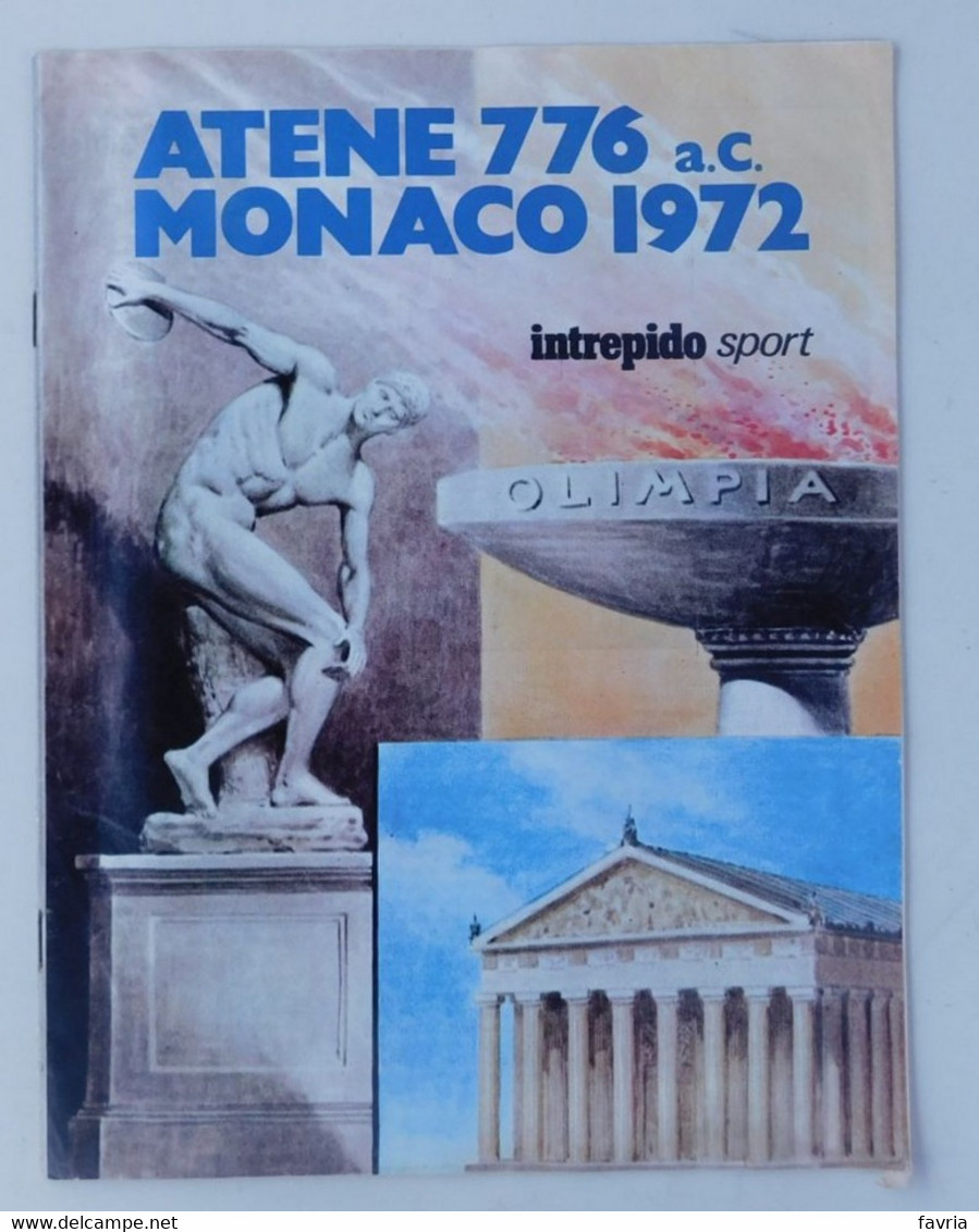 Atene 776 A.c.  Monaco 1972 - Olimpia /Olimpiadi -   Supplemento All'Intrepido Sport - Boeken