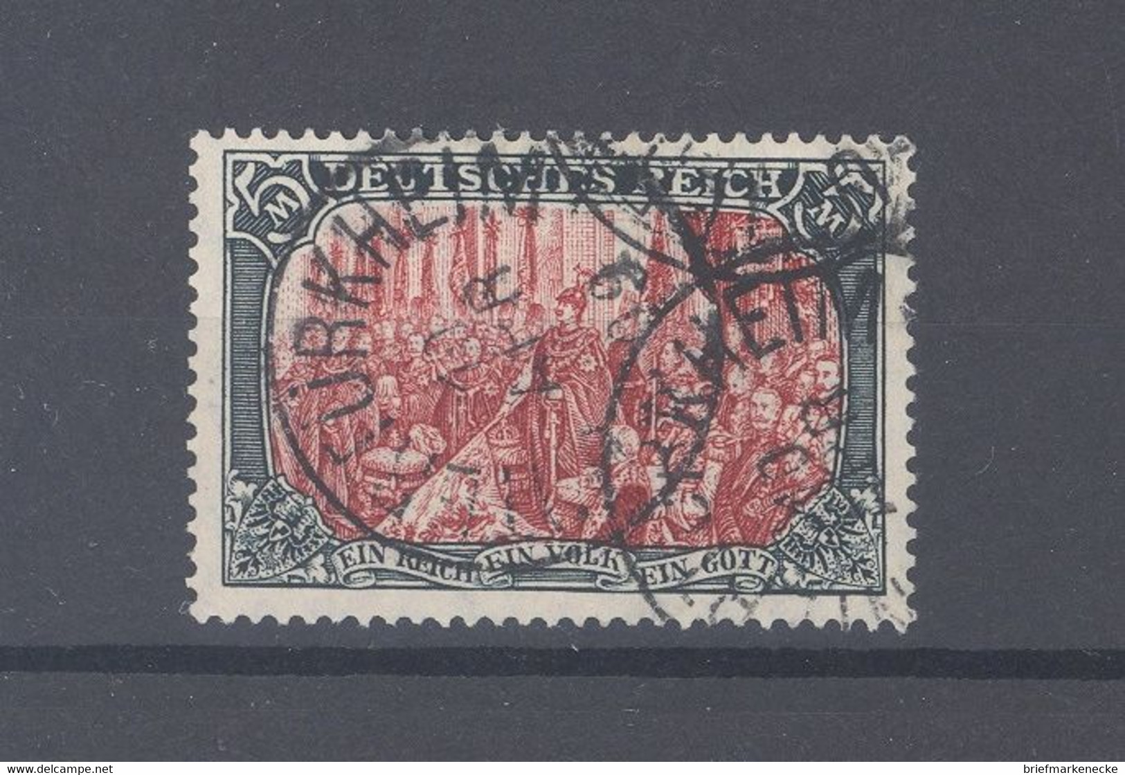 Dt. Reich Mi.Nr. 97 AIa, 5 Mark 1915 Gestempelt, Geprüft BPP (37694) - Usati