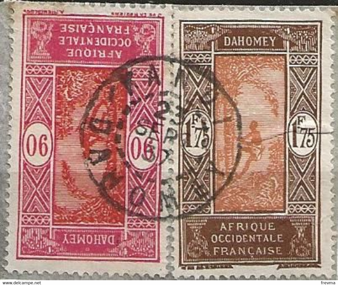 Timbre Dahomey Belle Obliteration Vandi - Used Stamps