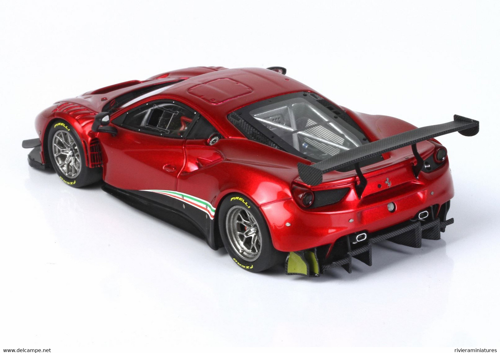 BBR - FERRARI 488 GT3 2020 - Rosso Fuoco - BBRC238RF - 1/43 - BBR