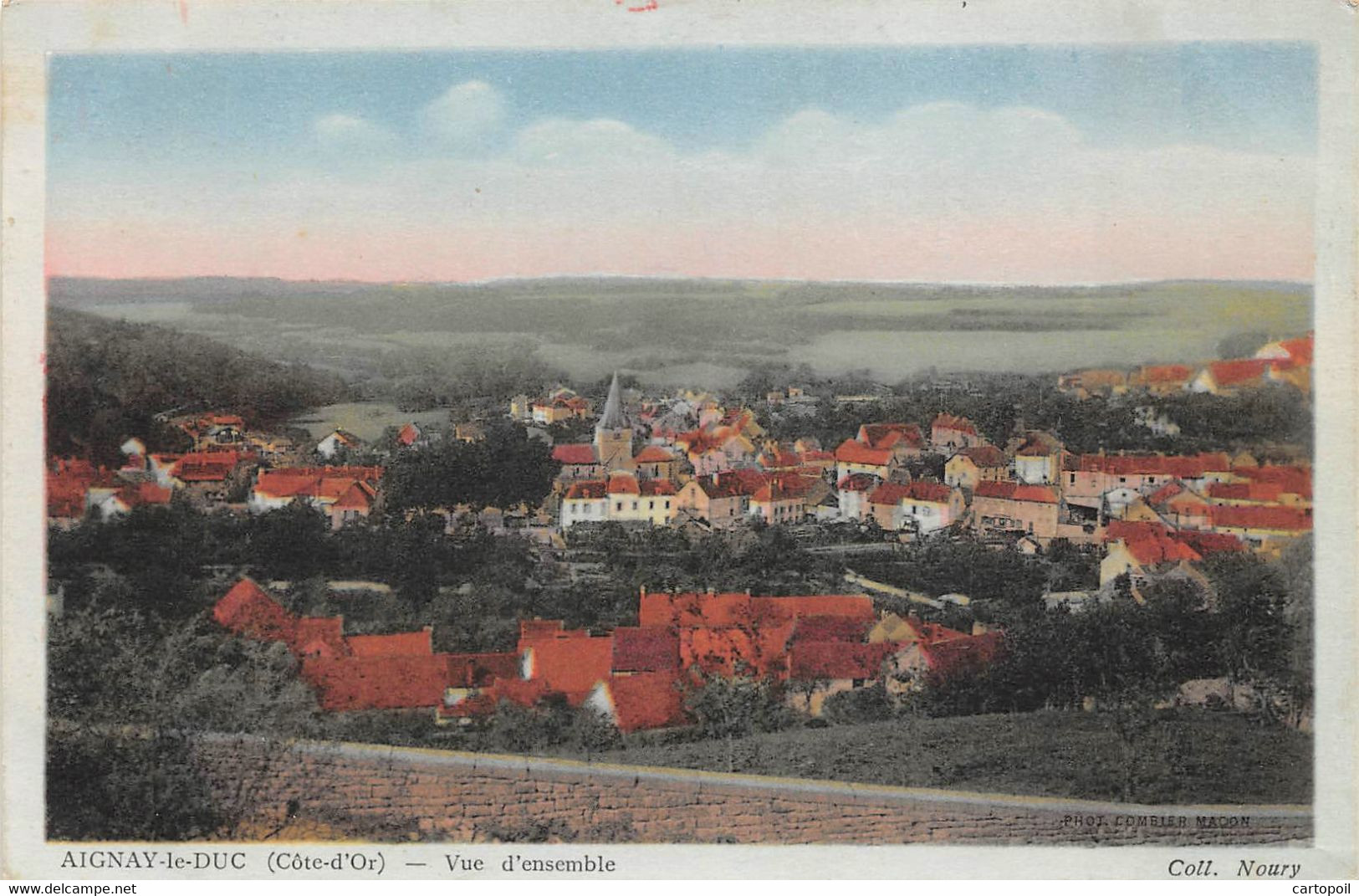 21 - Aignay-le-Duc - Un Beau Panorama Colorisé - Aignay Le Duc