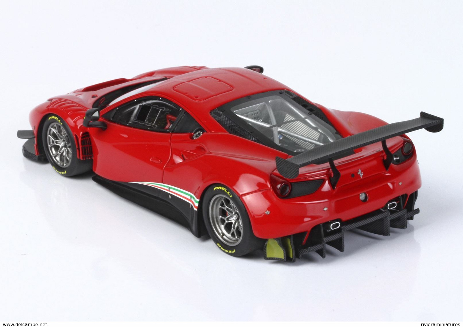 BBR - FERRARI 488 GT3 2020 - Rosso Corsa - BBRC238RS - 1/43 - BBR