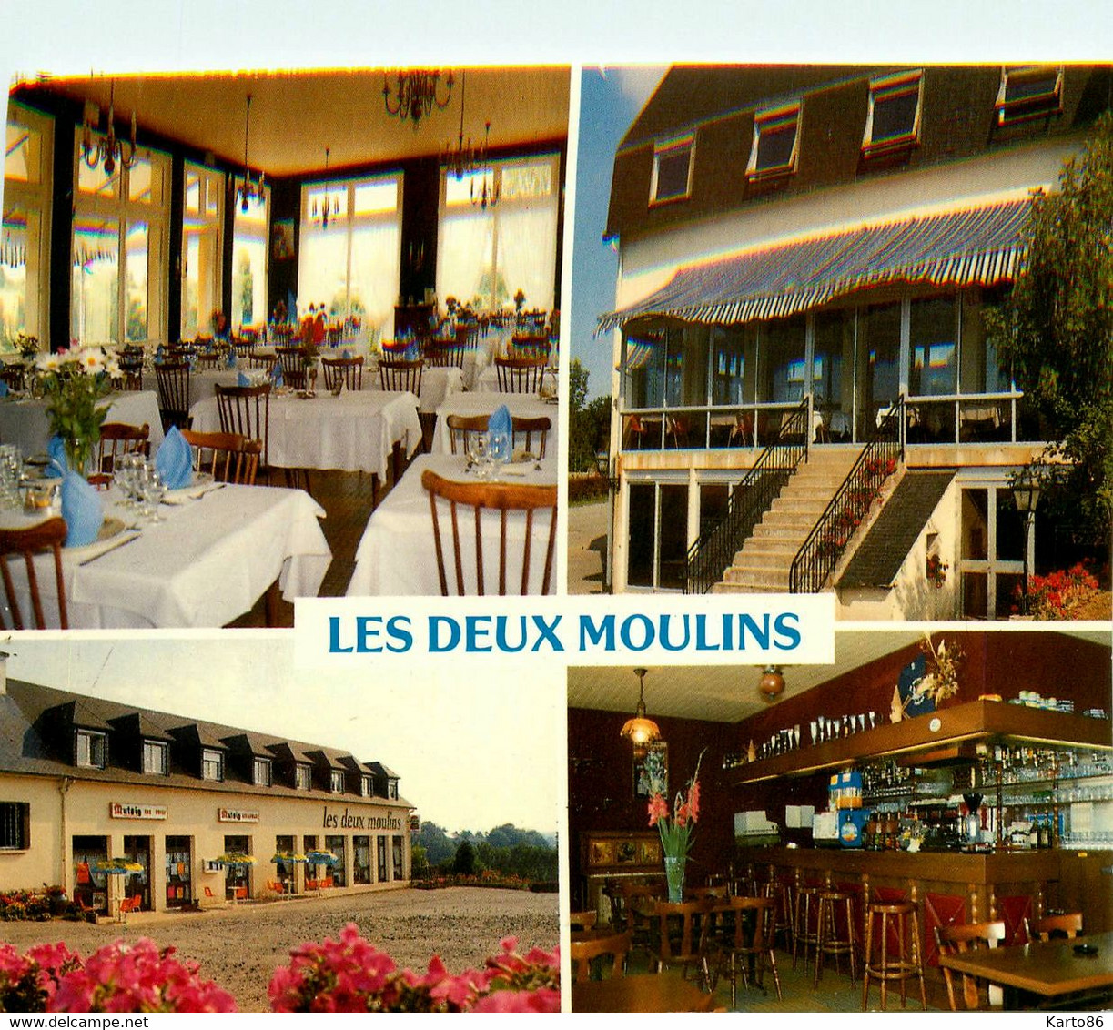 Plancoët * Multivues , Hôtel Restaurant LES DEUX MOULINS * 2 Route Arguenon , Village Hameau CREHEN - Plancoët