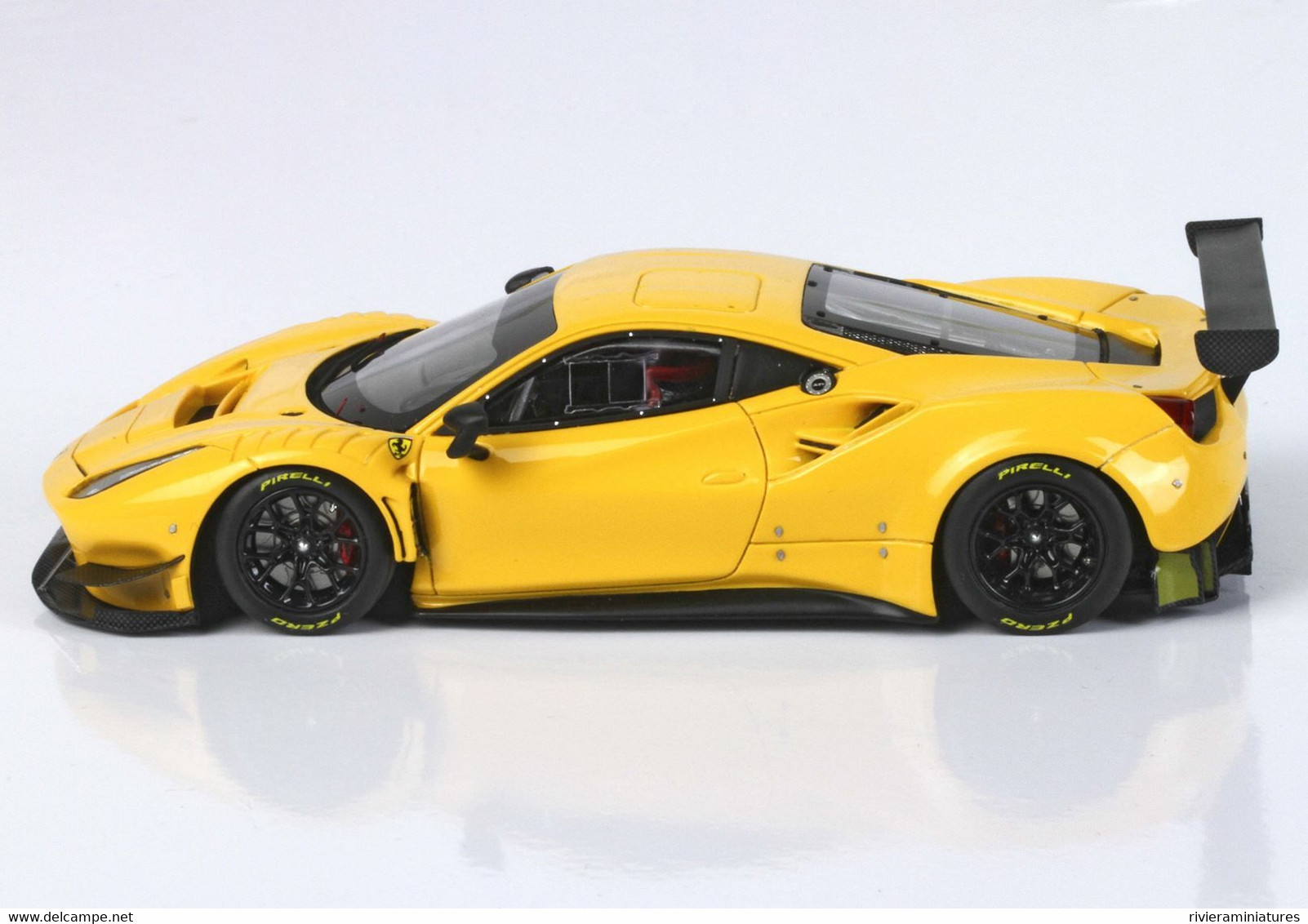 BBR - FERRARI 488 GT3 2020 - Giallo Modena - BBRC238B - 1/43 - BBR