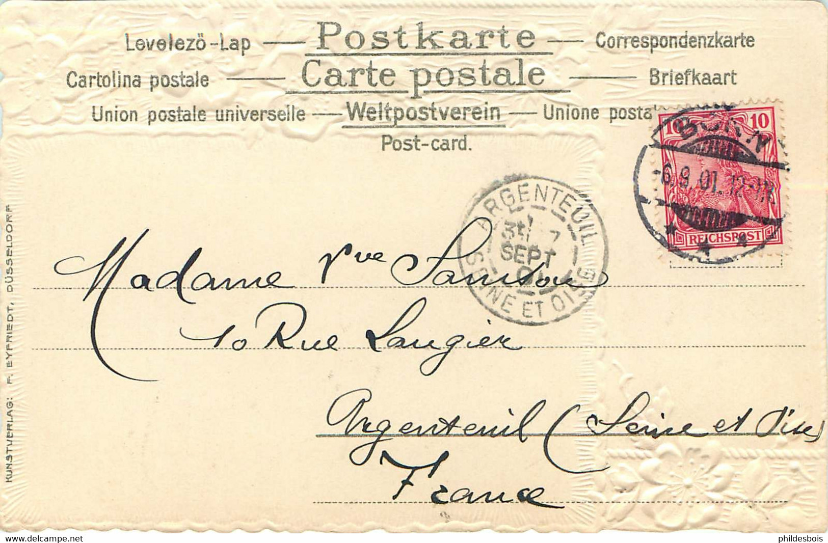 ALLEMAGNE  DUSSELDORF  ( Lithographie 1900 ) - Duesseldorf