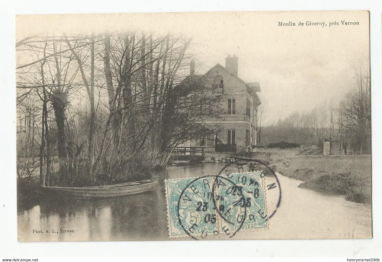 27 Eure Moulin De Giverny Près Vernon 1905 - Vernon