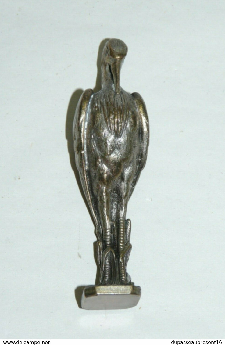 SCEAU CACHET BRONZE ARGENTE HERON Matrice VIERGE Collection Bureau Vitrine Art Nouveau - Cachets