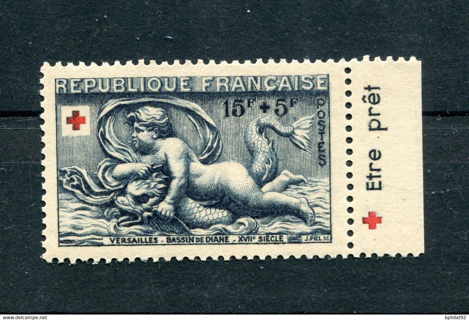 !!! 15 F BASSIN DE DIANE  AVEC BANDE PUB ETRE PRET NEUF ** - Unused Stamps