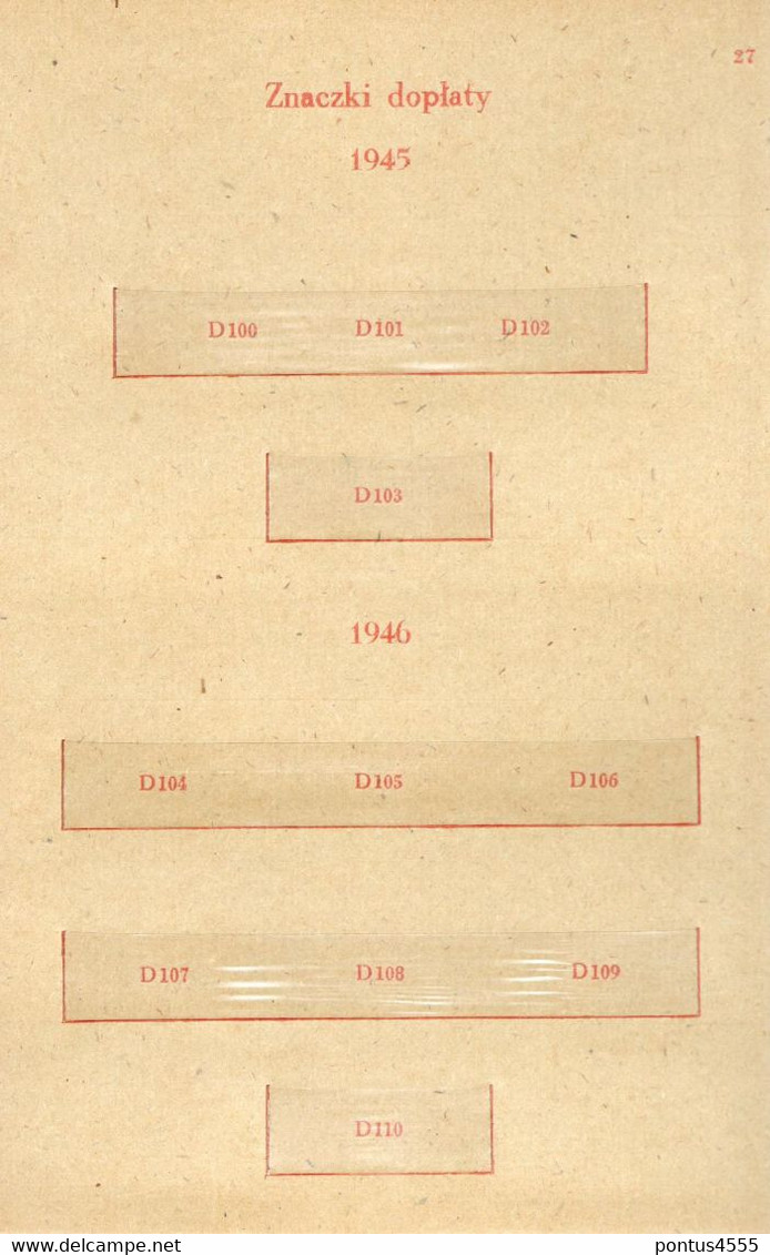 Poland collection 1944-1950  used + MNH