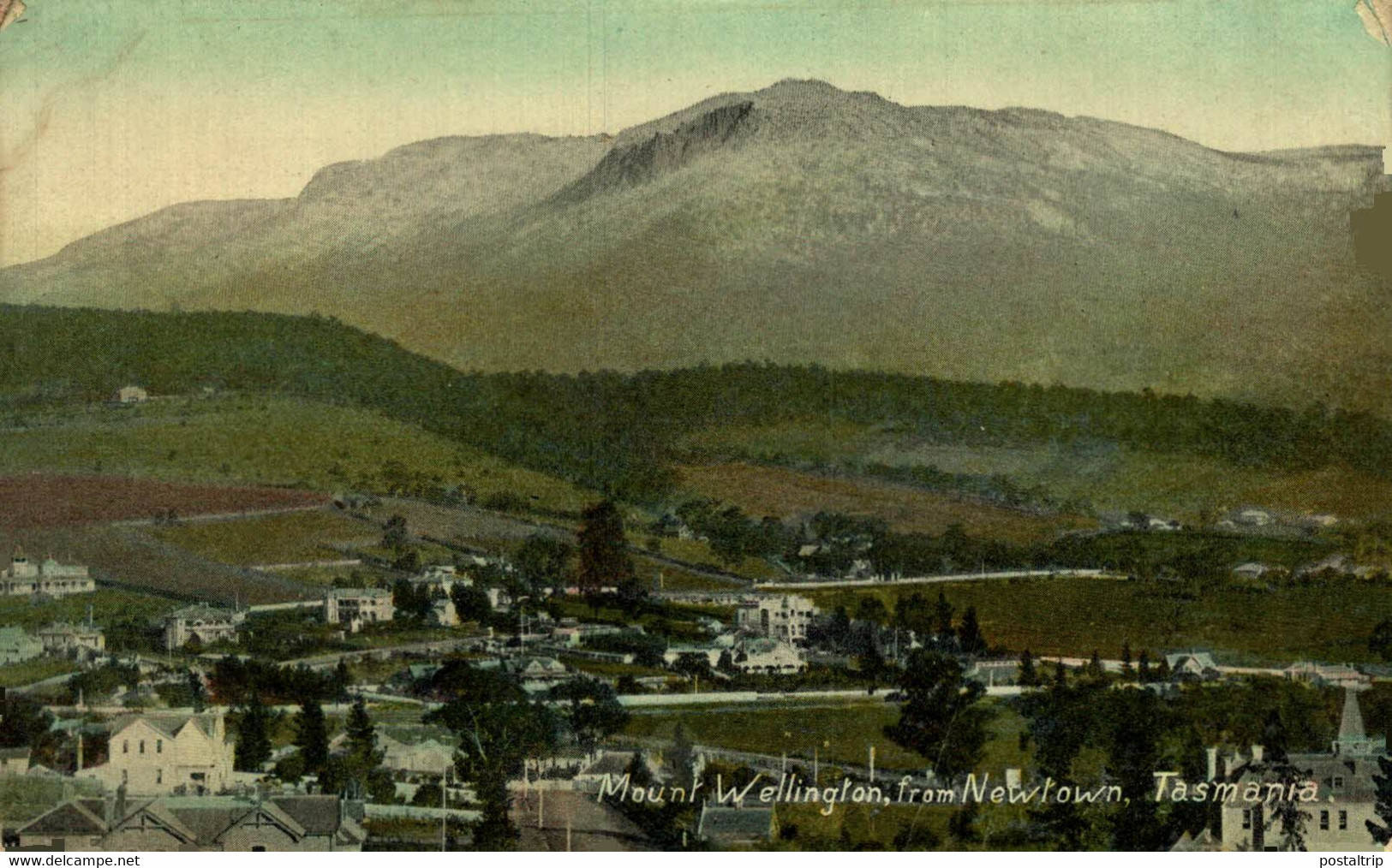 MOUNT WELLINGTON FROM NEWTOWN TASMANIA    AUSTRALIA - Autres & Non Classés