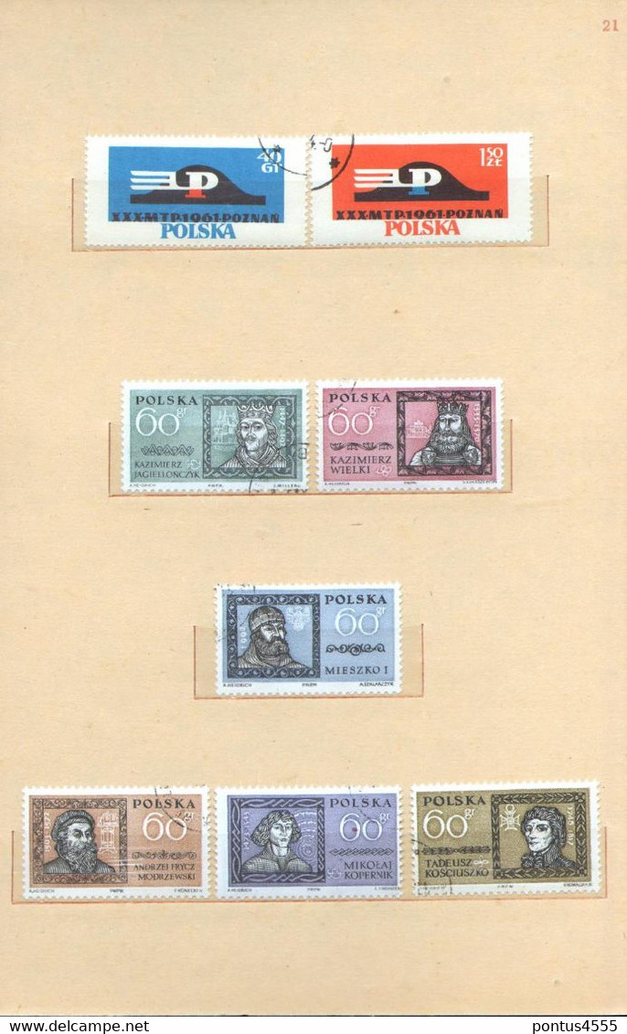 Poland collection 1960-1961 CTO