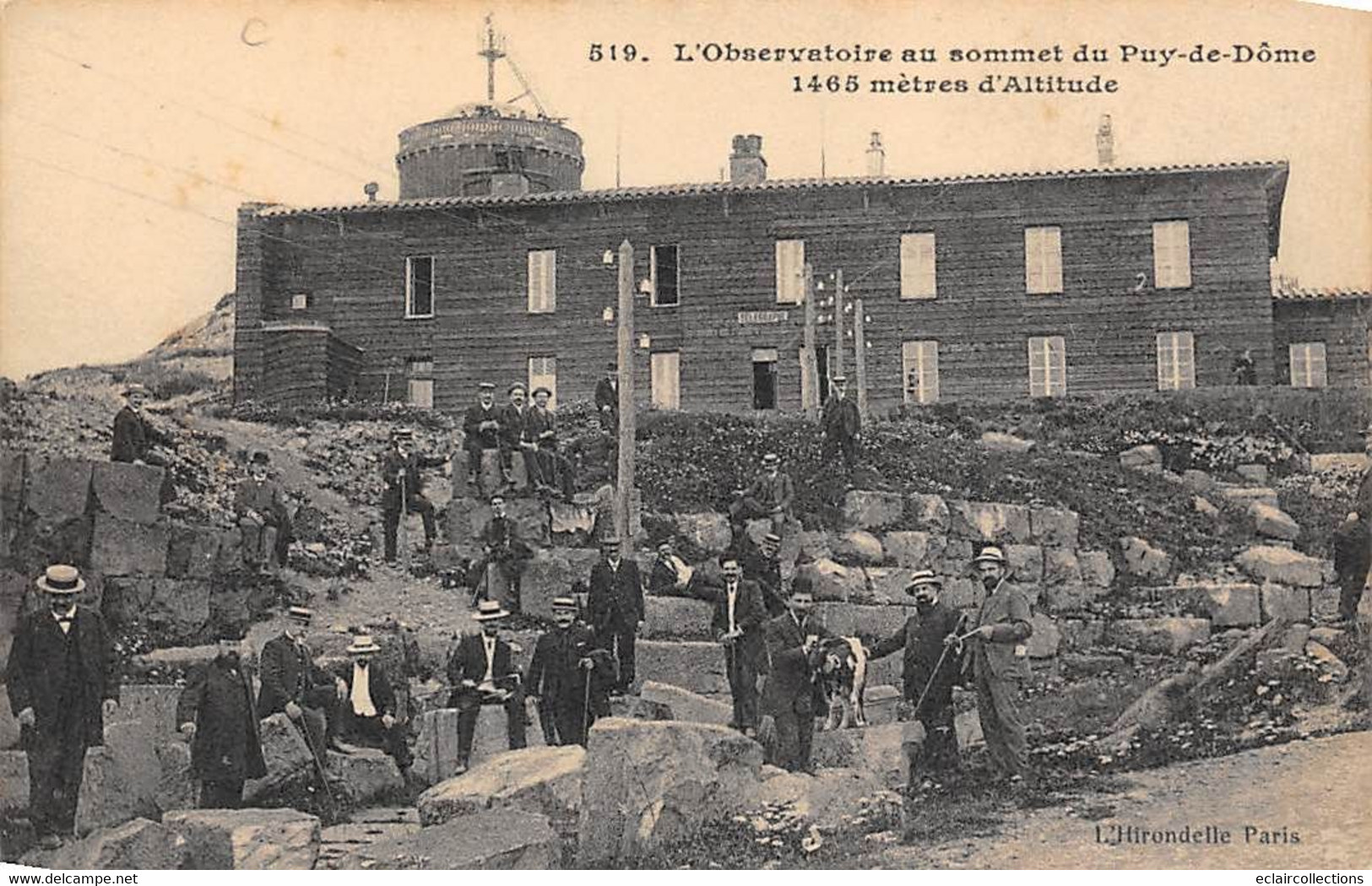 Puy De Dôme        63      Le Sommet  Observatoire  N° 519 (voir Scan) - Andere & Zonder Classificatie