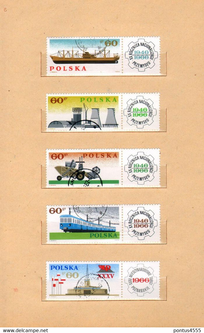 Poland collection 1966-1967 CTO+MNH