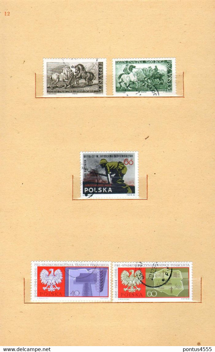 Poland collection 1966-1967 CTO+MNH