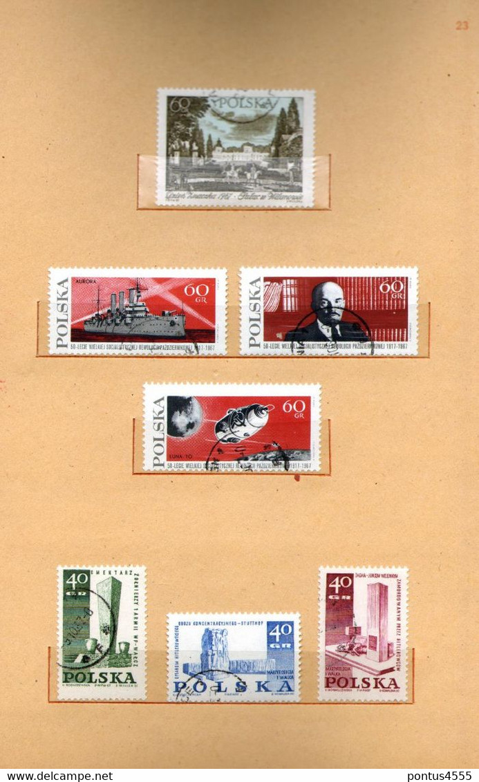 Poland collection 1966-1967 CTO+MNH