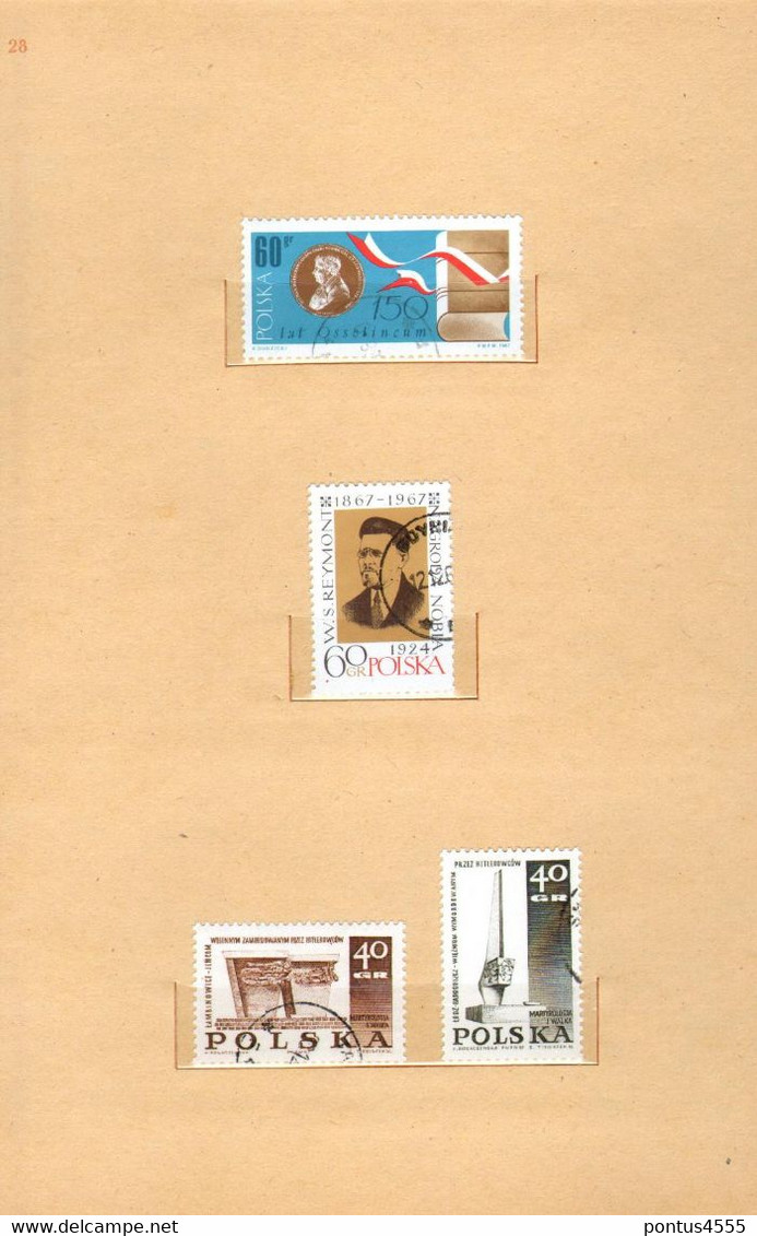 Poland collection 1966-1967 CTO+MNH