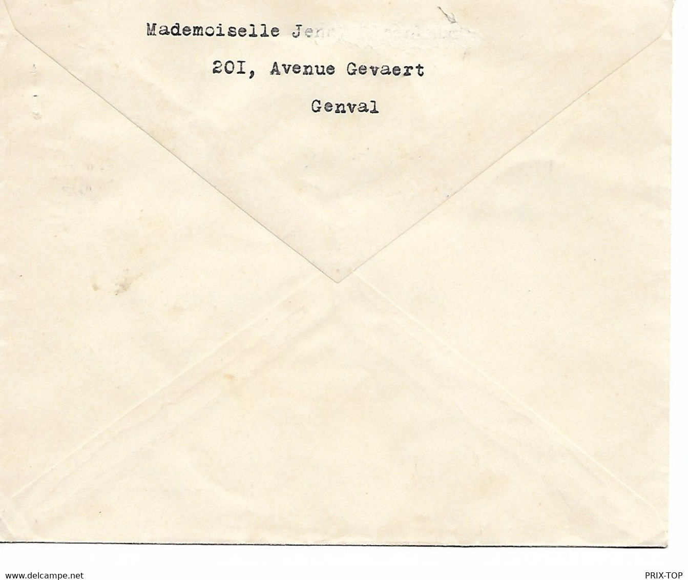 REF4423/ TP 768-771 Exportation S/L. Recommandée C. Genval 1/7/1950 > BXL - 1948 Exportation