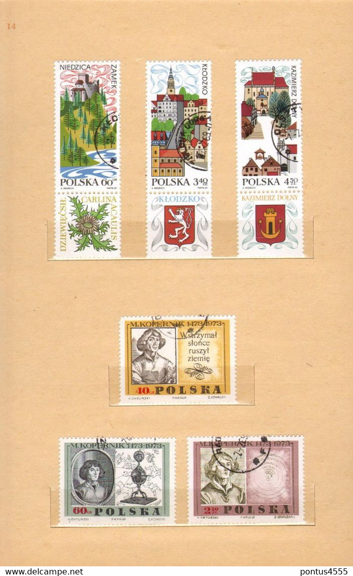 Poland collection 1968-1969 CTO